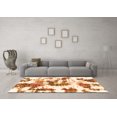thumbnail image 3 of Ahgly Company Indoor Rectangle Abstract Orange Modern Area Rugs, 5' x 8', 3 of 4