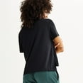 thumbnail image 2 of Women's FLX Easy Restore Short Sleeve Crewneck Tee Color: Mineral Black Size: LARGE, 2 of 4