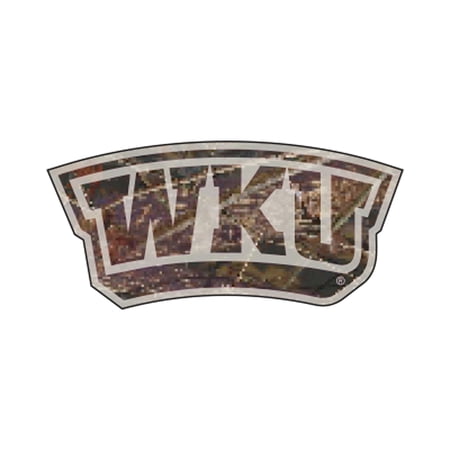 Western Kentucky Decal (CAMO WKU DECAL (3  4  6  12  )  3 in)