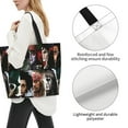 thumbnail image 4 of Johnny Depp Reusable Grocery Bags Shoulder Bag Large Capacity Shopping Bag Cute Tote Bags, 4 of 9