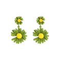 thumbnail image 1 of Pendientes de tuerca reductores de edad europea y americana para mujer, colgante de margaritas, nuevos pendientes de flores simples en 2022, 1 of 4