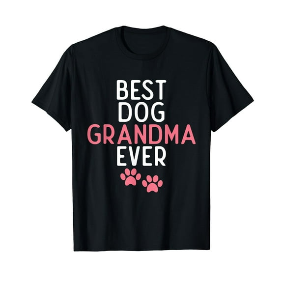 Best Dog Grandma Ever Puppy Dog Lover T-Shirt