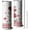White-2, variant on 20 Oz Hello Kawaii cat Cute Stainless Steel Insulated Cup Thermal Skinny Tumblers Travel Coffee Mug with Metal Straw and Lid