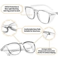 thumbnail image 3 of Gafas de seguridad Alsenor, antiempañamiento, protección UV, paquete de 2, 3 of 6