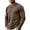 Khaki_010, variant on Domuza Mens Long Sleeve Henley Shirt Lightweight Quarter Button Pullover Casual Fashion Top for Fall Red L