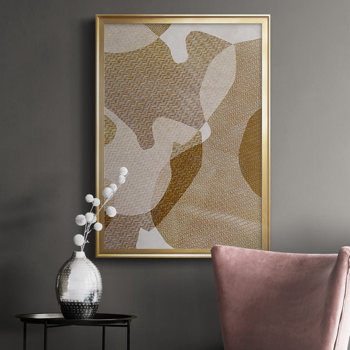 Texture Desert II Premium Framed Print, in Gold, Black, or Silver - Ready to Hang