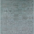thumbnail image 1 of Ahgly Company Machine Washable Indoor Square Industrial Modern Columbia Blue Area Rugs, 8' Square, 1 of 1