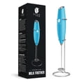 thumbnail image 1 of Dispositivo eléctrico portátil Milk Frother Bean Envy con soporte, color azul, 1 of 9