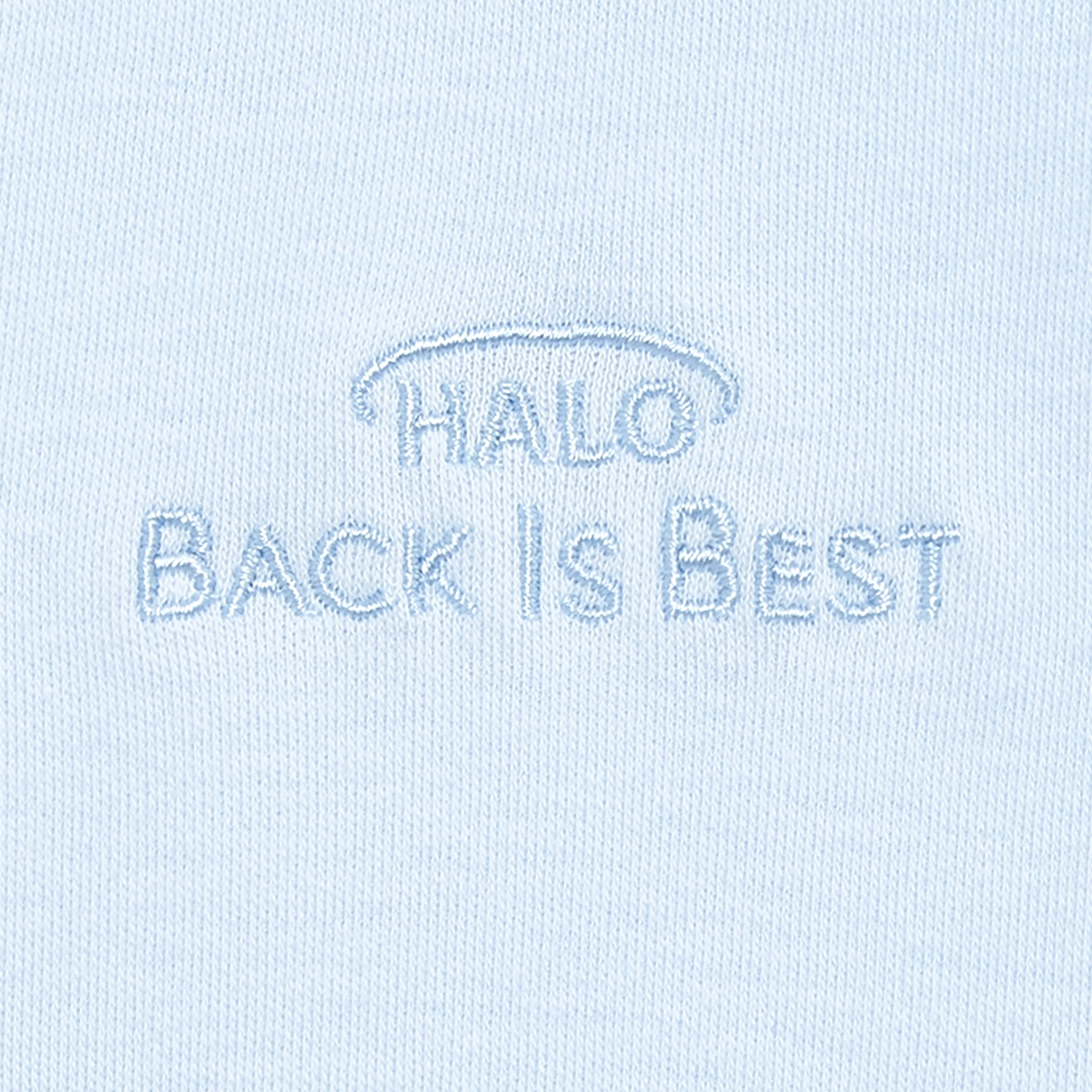 HALO◦ SleepSack◦Wearable Blanket, 100% Cotton, Baby Blue, Infant Boys, Small, 0-6 Months