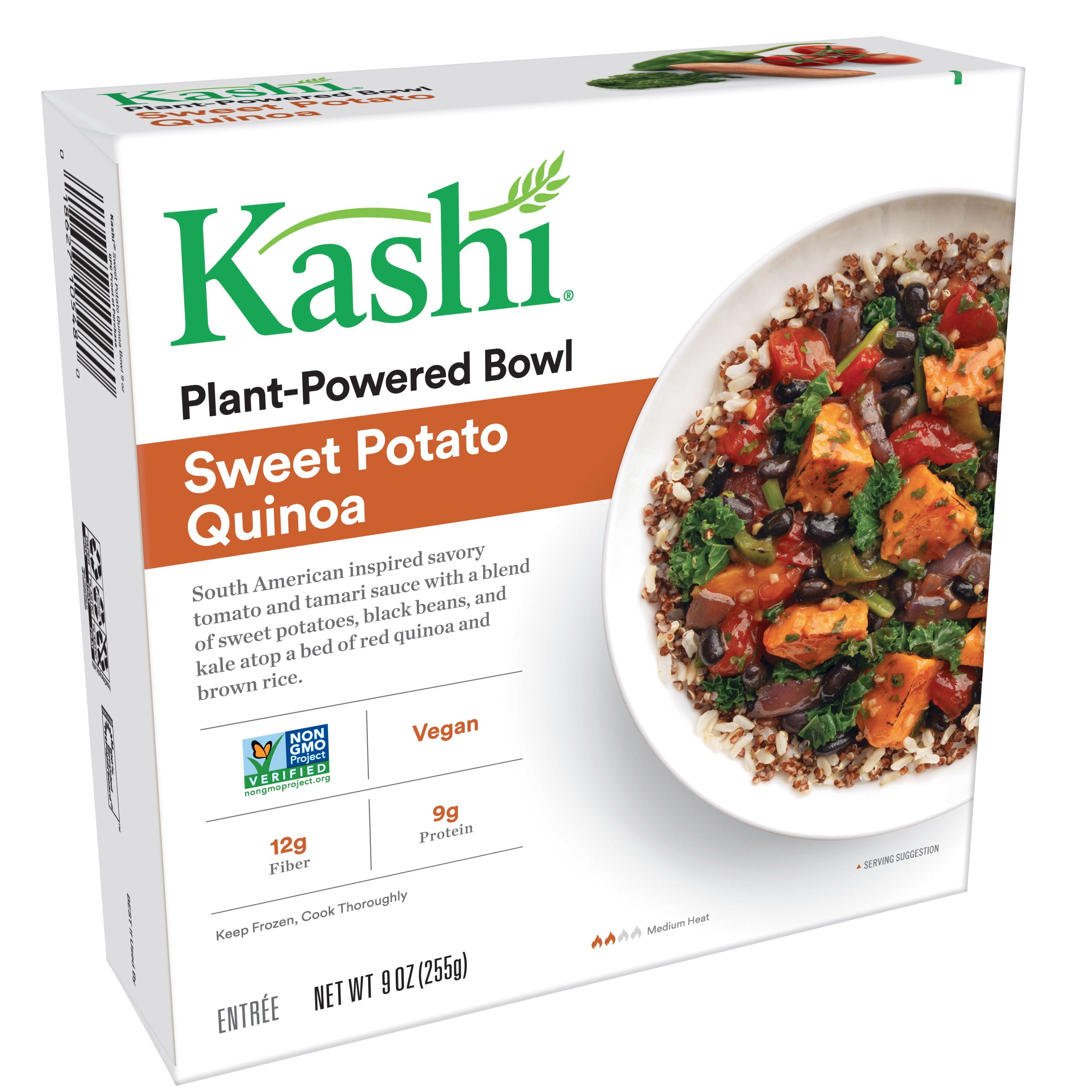 Kashi PlantBased Protein Bowl, Vegan, Frozen Meal, Sweet
