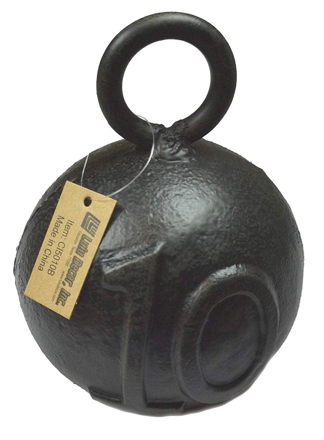 LuLu Decor, Cast Iron "10" Door Stop, Door Stopper, Doorstops