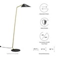 thumbnail image 3 of Floor Lamp Light, Black, Metal, Modern Contemporary, Mid Century Living Kitchen Cafe Bistro Restaurant Hospitality, 3 of 10