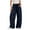 Blue, variant on Barrel Sweatpants Women High Waisted Wide Leg Lounge Pants Casual Fall Drawstring Contrast Patchwork with Pockets (Z-Hot Pink, M)