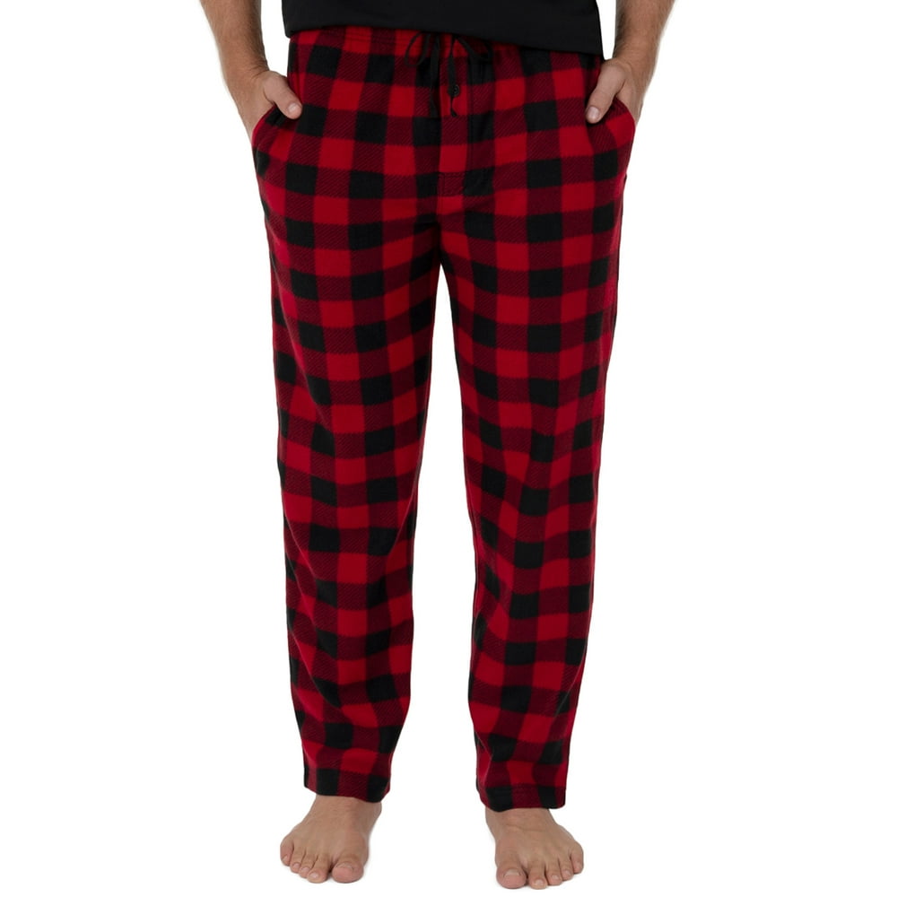 fruit of the loom men's fleece pajama pant