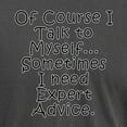 thumbnail image 3 of CafePress - Talk To Myself T Shirt - Mens Comfort Colors Shirt, 3 of 5