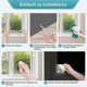 thumbnail image 4 of Window Blackout Fabric, Blackout Curtains, Roof Window Blackout Sun Protection, Blackout Roller Blind No Drilling, 4 of 5