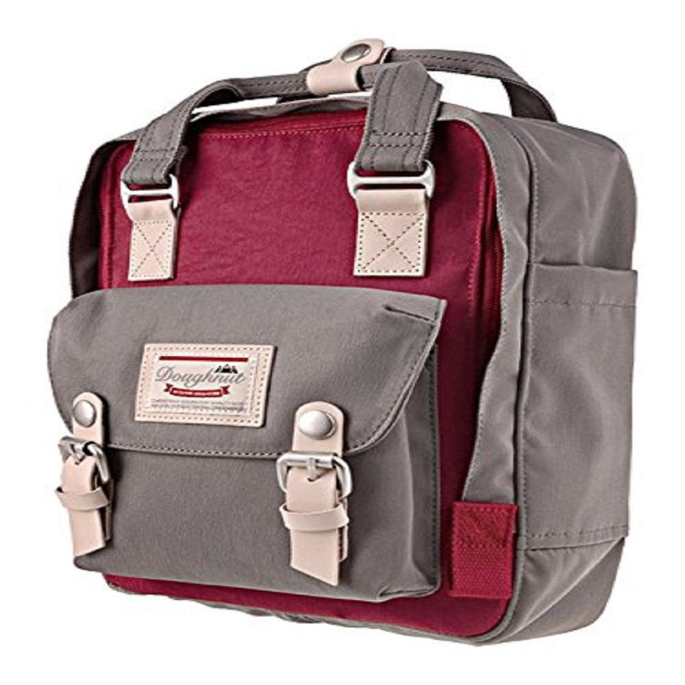 doughnut macaroon backpack grey