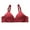 Red, variant on SHTXOZHI Womens Push Up Bras Wire Fress Comfortable Everyday Bra Spaghetti Strap No Underwire Bra
