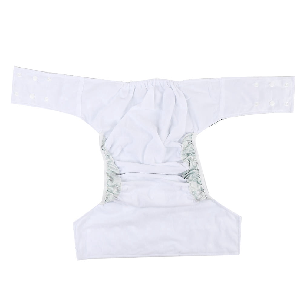 Couches Lavables Pour Adultes - Sous-vêtements D'incontinence Imperméables, Unisexe, Blanc, Neuf