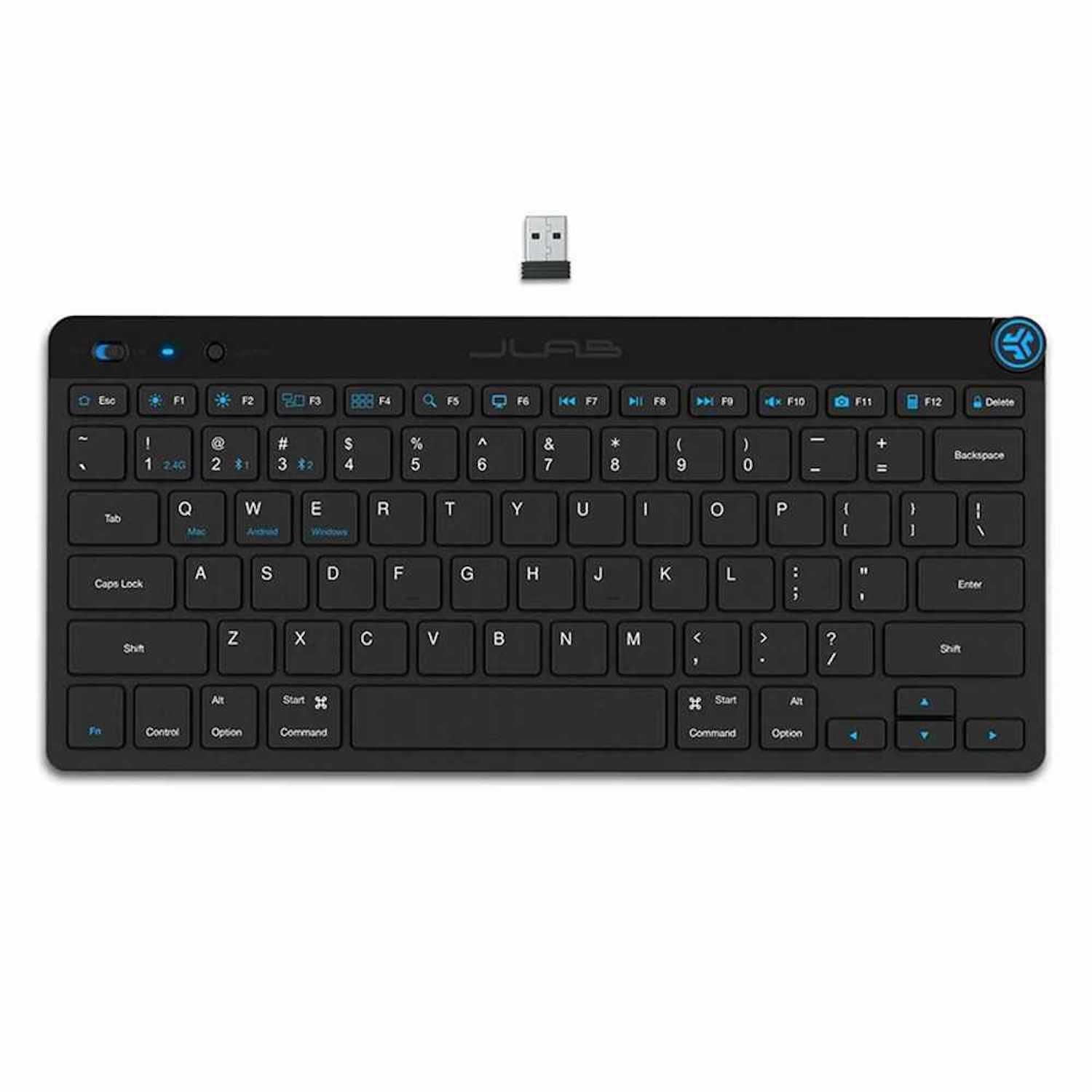 JLab Audio Epic Keyboard Wireless Black