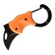 thumbnail image 2 of Gancho Para Exteriores Navaja plegable con mosquetón, hoja de acero inoxidable de 3,4 cm (1,34"), mini cúter para uso diario, 1 unidad, color naranja Rkxzt, 2 of 8