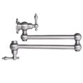 thumbnail image 1 of Antique Kitchen Bathroom Bronze Pot Filler Fold Swing Arm Rotatable Wall Mount Faucet Tap,Kitchen Faucet, 1 of 7