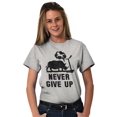 thumbnail image 6 of Never Give Up Rhino to Unicorn Gym Men's Graphic T Shirt Tees Brisco Brands M, 6 of 6