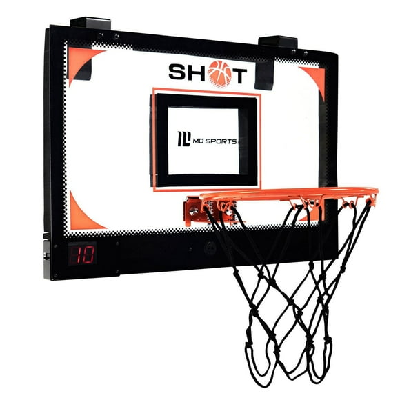 Classic Over the Door Basketball with Electronic Scorer, Arcade Basketball by MD Sports