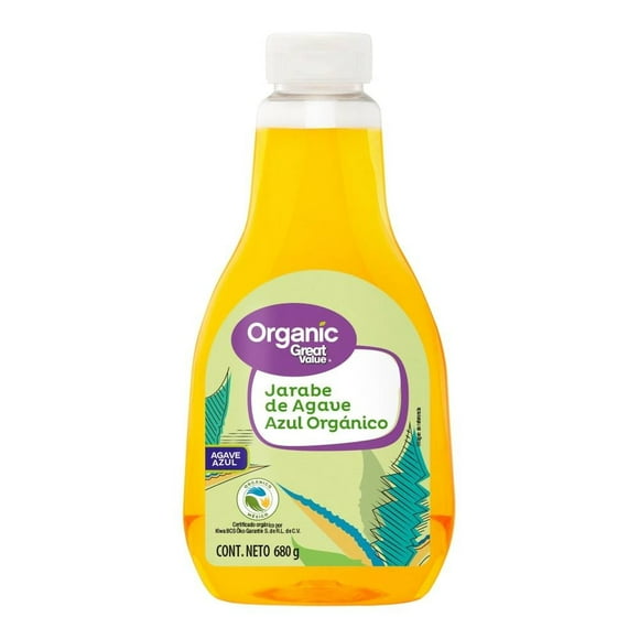 Jarabe de agave Great Value orgánico 680 g