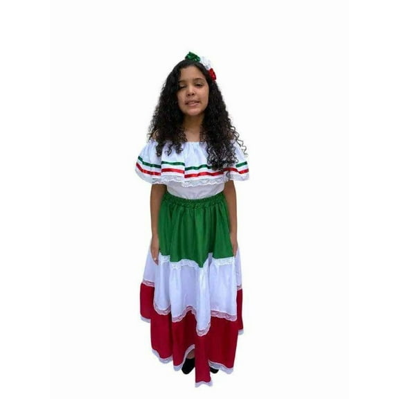 Mexican Traditional Girls Fiesta Dress