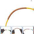 thumbnail image 3 of 1/2 1/4 Tira Dobladora de Tubos de Cobre Incorporada Kit Doblador de Tubos de Aire Acondicionado Protector de Tubos de Cobre para Aire Acondicionado de PE Ben, 3 of 5