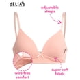 thumbnail image 2 of dELiA*s Girls Training Bra A-Cup Molded Wire-Free Soft Microfiber Lace Bralette 3 Pack (32A-36A), 2 of 7