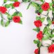 thumbnail image 1 of Guirnalda de rosas de seda Artificial de 240cm, decoración de pared de ratán, hogar, jardín, balcón, boda, 10 Uds. Hy, 1 of 5