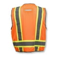 thumbnail image 6 of Radians Sv6H Type R Class 2 Heavy Duty Two Tone Mesh Surveyor Vest With Solid Pockets, Orange, 5X-Large, 6 of 7