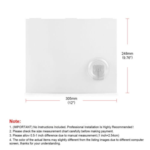 For RVs Replacement RV Screen Door Slider Panel with Push-Down Knob Opener
