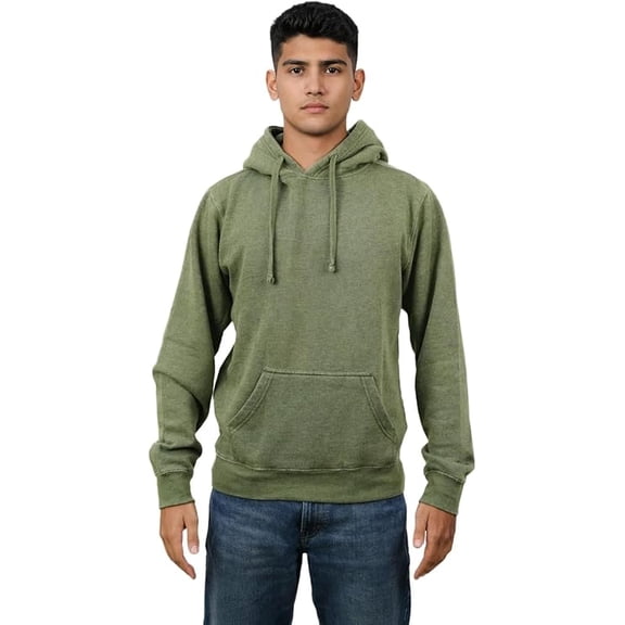 Premium Unisex Fleece Hoodie – Soft Ringspun Cotton Blend, Double Layer Hood, Extra Phone Pocket - 617