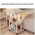 thumbnail image 6 of Garderth Overbed Bedside Table,Height Adjustable C Shaped End Table With Wheels,Mobile Side Table,Small TV Tray With Storage Shelves,Rolling Laptop Stand,Couch Table, 6 of 9