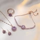 thumbnail image 2 of Pulsera, pendientes, anillo y collar con microincrustaciones de estilo coreano y japonés para mujer, 2 of 3
