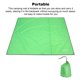thumbnail image 5 of Sand Beach Manta Bolsillo Camping Mat de camping Terreno al aire libre Mochilero multifuncional Escalada a prueba de humedad Pad Canopy Pad Tarp Green M Jumpingount OD011051-02, 5 of 7