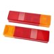 thumbnail image 2 of Lot de 2 lentilles de feu arrière gauche/droite BP17-1547 pour Ford Transit MK3 MK4 MK5 MK6, 2 of 4