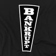 thumbnail image 2 of Popfunk Wheel of Fortune Bankrupt Unisex Adult V-Neck T Shirt (Medium) Black, 2 of 4