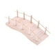 thumbnail image 1 of Puente de arco de madera para casa de muñecas, miniaturas, jardín de hadas, artesanía, microescena, accesorio, 1 of 9