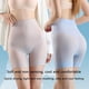 thumbnail image 3 of Bragas ultra delgadas con control de abdomen para mujer, cintura alta, sin costuras, seda de hielo, 3 of 3