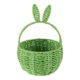 thumbnail image 2 of Cesta de mano con forma de oreja de conejo para viajes al aire libre y picnic. Cesta tejida multiusos. Cesta para almacenar frutas y verduras. Adorable cesta tejida. Cesta de mano., 2 of 6