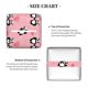 thumbnail image 5 of Balery Valentine'S Day Panda Porta Pañuelos de Cuero con Estampado – Funda Moderna Cuadrada para Caja de Pañuelos, Dispensador 5x5x5'', 5 of 7