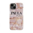 thumbnail image 1 of Étui Personnalisée en Marbre Rose Naturel pour iPhone 14 Plus, iPhone 16 Plus, 1 of 5