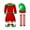 Red, variant on HOWPAY Christmas Elf Costume Women Long Sleeve Helper Casual Mini Dress with Hat Shoe Socks Cosplay Suits 6PCS Xmas Holiday Party Outfits Red L