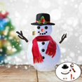 thumbnail image 4 of Kit para decorar disfraces de muñeco de nieve, kit para hacer muñecos de nieve, disfraz para niños al aire libre en invierno D, 4 of 8