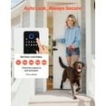 thumbnail image 4 of VEVOR Keyless Entry Door Lock with Handle Set, Electronic Keypad Deadbolt with Lever Handles, Pioneering Easy-Grip Design, 4 of 9
