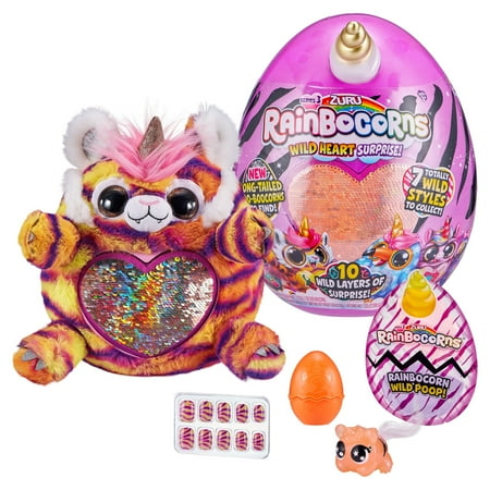 Rainbocorns Sequin Surprise Plush in Giant Mystery Egg by ZURU